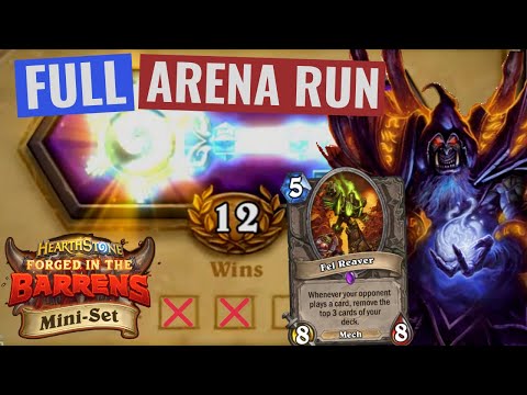 12 Win Fel Reaver Warlock - Hearthstone Arena Wailing Caverns