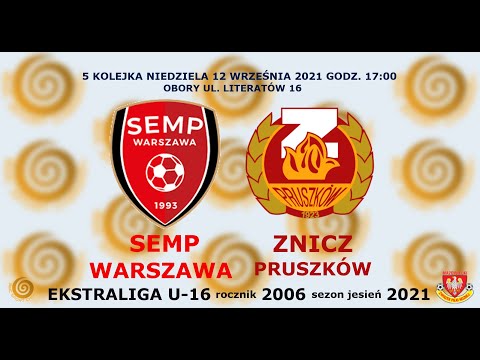 KS Semp Warszawa 2006 - Znicz Pruszków 12 września 2021