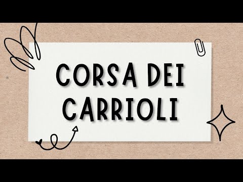 Corsa dei carrioli a Montefano (MC). 1978-79-80