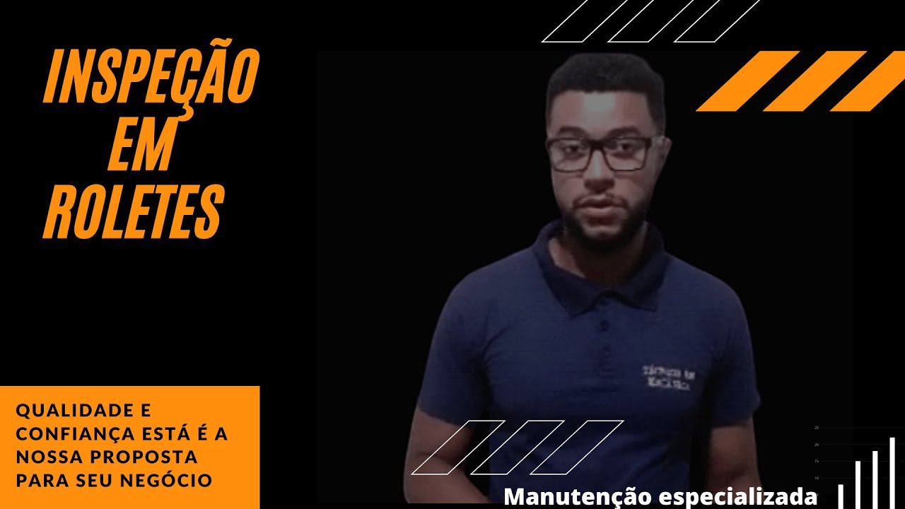 inspeção em roletes correia transportadora