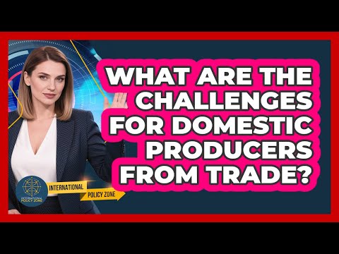 What Are the Challenges For Domestic Producers From Trade?