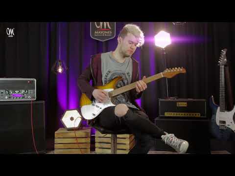 Jakub Zytecki plays Mayones Aquila FM 6 2-Tone Sunburst Gloss finish