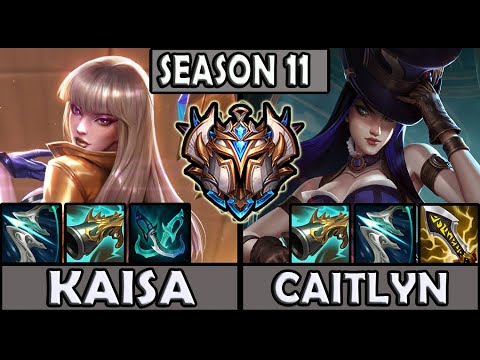 Kaisa vs Caitlyn ADC - EUW Challenger 11.7 ✅