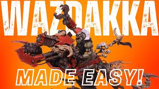 Wazdakka Gutsmek for 40k Orks: Quick and Easy tutorial-No airbrush!