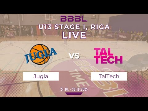 Jugla 2013 vs Taltech BS 2013 | BBBL Boys U13
