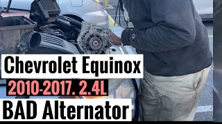 Chevrolet Equinox 2.4L: Alternator Replacement 🚘