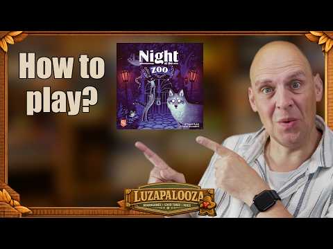 Night at the Zoo - How to play - Solo playthrough