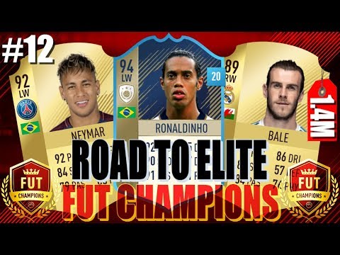 FIFA 18 THE LAST EPISODE OF ROAD TO ELITE #12 FUT CHAMPIONS AND 1.4 SQUAD BUILDER