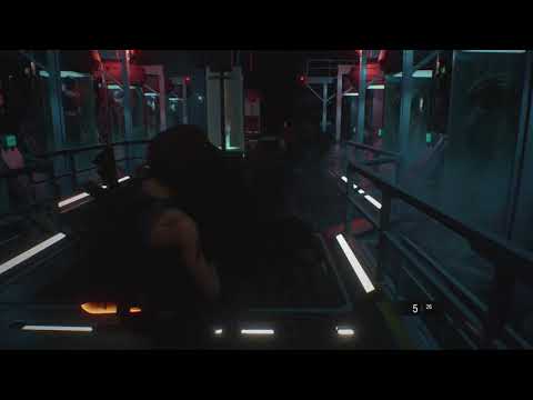 Resident Evil 3 Remake. Jill vs Hunters in Umbrella Lab: Nest