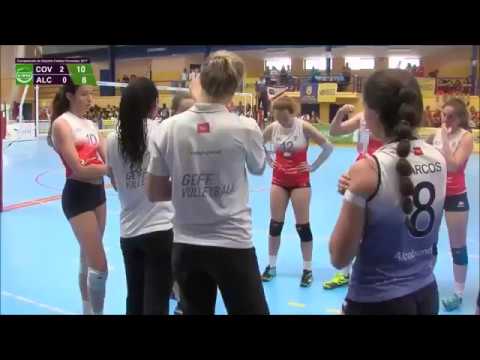 Covadonga vs Alcobendas volleyball gold medal match