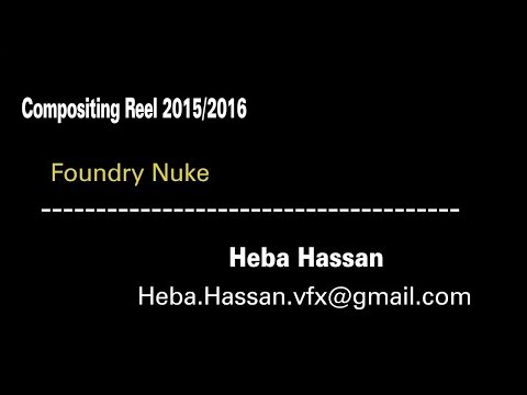 Compositing Demo reel 2015 2016