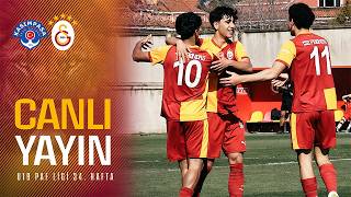 🔴 Kasımpaşa U19 - Galatasaray U19 (U19 PAF Ligi 34. Hafta)