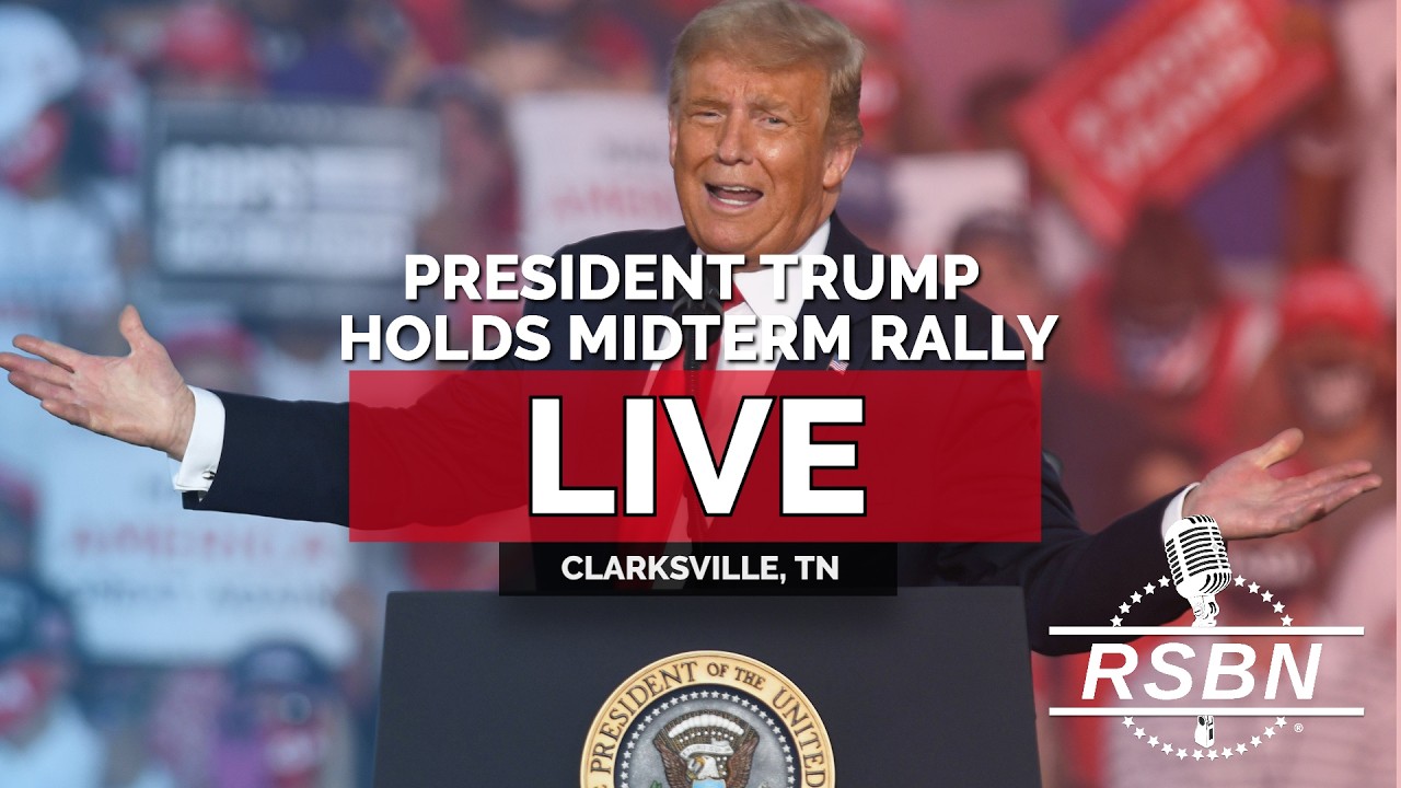 LIVE: President Trump Holds a Rally in Clarksville, TN - 10/10/26