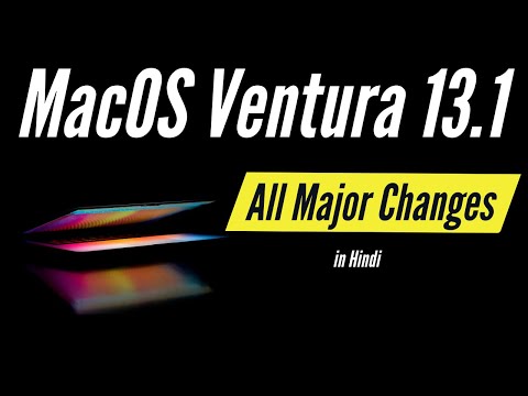 MacOS Ventura 13.1 I All Major Changes in Hindi I TechnoaddictsIndia