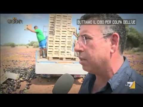 La Gabbia - Buttiamo il cibo per colpa dell'UE (04/06/2014)