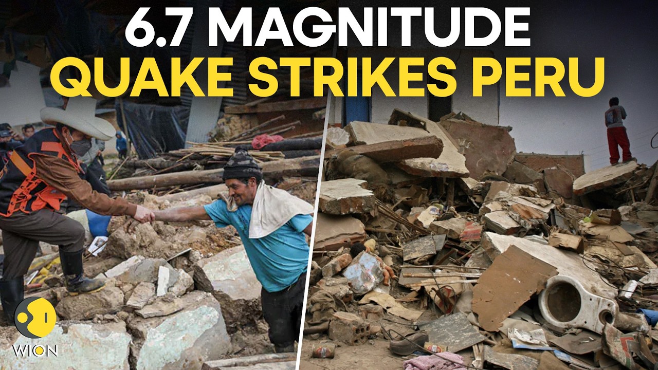 Peru Earthquake LIVE: Peru HIT by Powerful 6.7-magnitude Earthquake | WION Live