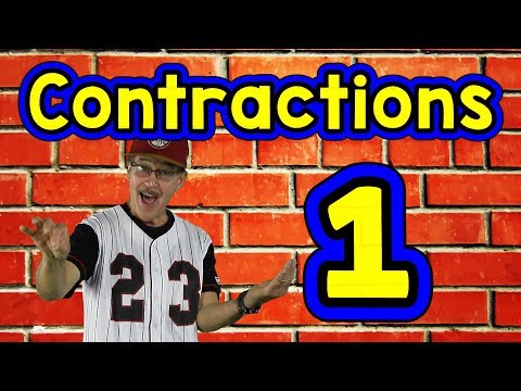 Contractions 1 | English Song for Kids | Reading & Writing Skills | Grammar | Jack Hartmann
