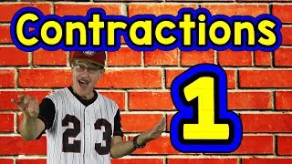 Contractions 1 | English Song for Kids | Reading & Writing Skills | Grammar | Jack Hartmann