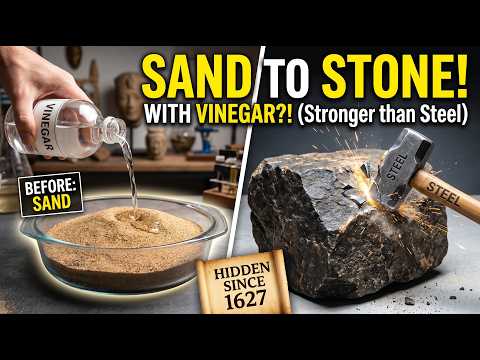 This $2 Mix Turns Sand Into Stone — Stronger Than Concrete (Hidden Since 1627)