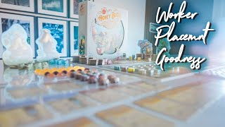 I love this worker placement game. Honey Buzz Review!