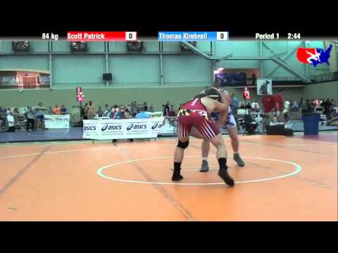 Scott Patrick vs. Thomas Kimbrell at 2013 ASICS University Nationals - FS