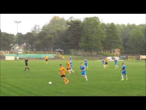 LKS Zieloni Żarki - TS Gwarek Tarnowskie Góry 0:3 (0:0). Bramka Bartosza Polisa