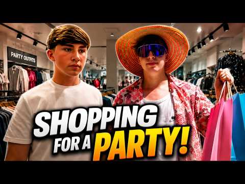 Jakey Goes Shopping For A Party Outfit With His Brother!