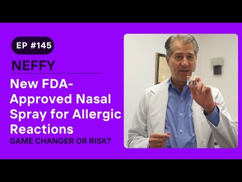 New FDA-Approved Nasal Spray for Allergic Reactions: Game-Changer or Risk? 🌡️ Discover NEFFY!