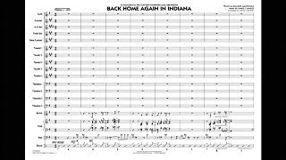 Back Home Again In Indiana arranged by John Clayton