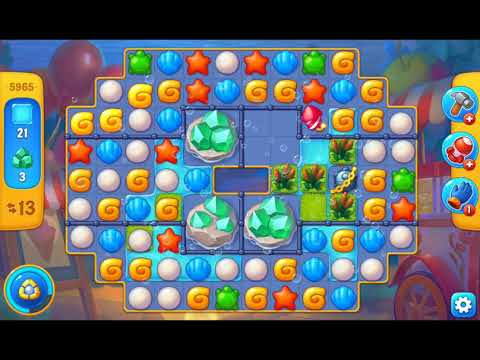 Fishdom 2021 - Level 5965   #playrix #fishdom #gaming