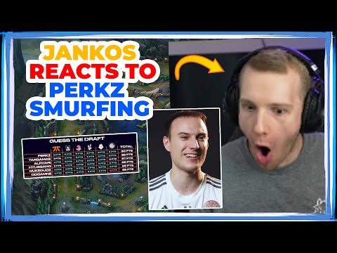 G2 Jankos Reacts to VIT Perkz SMURFING LEC Pop Quiz