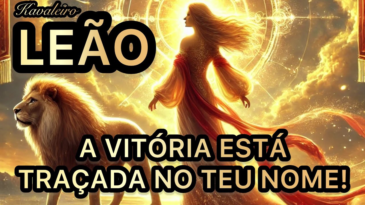 LEÃO — ♌️ A ESPIRITUALIDADE  VAI TE COLOCAR NO TOPO, E NINGUÉM VAI TE PARAR! 🌞🦁
