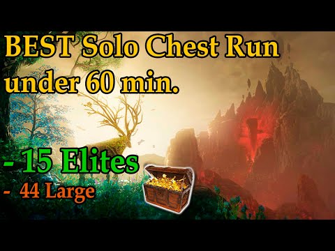 New World 1.2 BEST SOLO Chest Run under 60 min. 15 Elites - 44 Large Chest