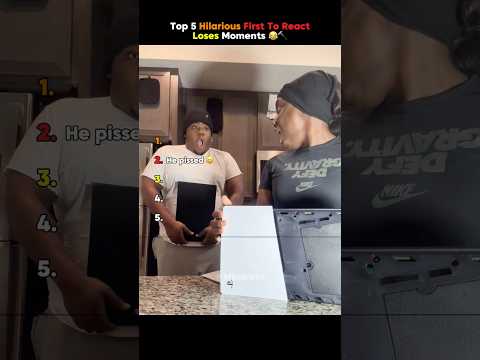 Top 5 Hilarious First To React Loses Moments (No One Was Safe!) 😂🔨