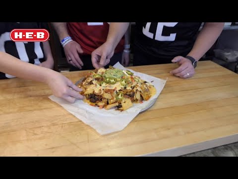 Pile high nachos recipe with H-E-B | Texas Eats