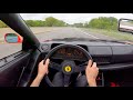 1988 Ferrari Testarossa POV Test Drive By Tedward Binaural Audio