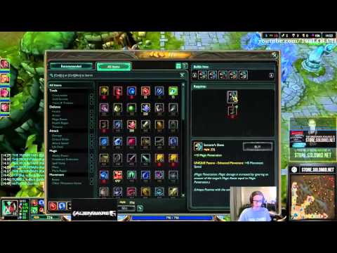 Bjergsen Karma vs Gragas - Mid [ReplayLOL] 7-2014