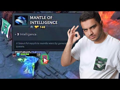 Monaspa dropping Mantle of Intelligence in front of Fountain - Ammar Explained the Story