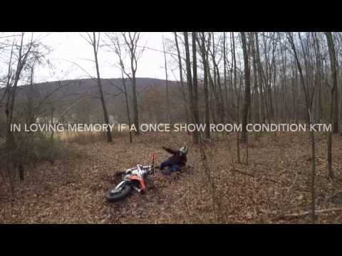 2017 KTM 300 XC-W First ride! GoPro Hero 5, 1080p 60fps
