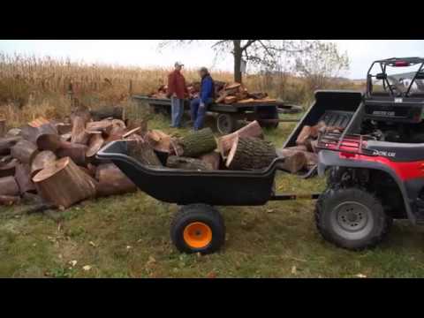Polar Trailer Heavy-Duty Tandem Axle Utility Trailer - 1200-Lb. Capacity, 15 Cu. Ft., Model# 8261