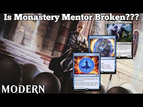Is Monastery Mentor Broken???  | Esper Mending Mentor | Modern [MTGO]
