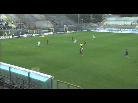 Crotone - Padova 0-1 highlights 16^ Giornata Serie Bwin 2012/13