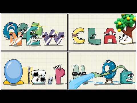 Alphabet Lore PARODY COMPILATION / Alphabet Lore animation @Mike Salcedo