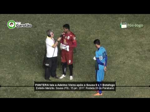 Goleiro do Sousa, Pantera analisa falta de qualidade e de imposição de respeito