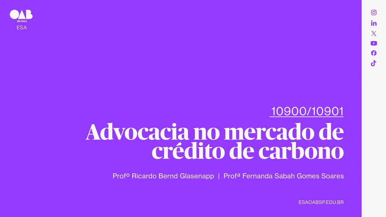 #01 | Advocacia no mercado de crédito de carbono: novo mercado, novas oportunidades