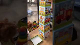 Пирамидка из кубиков 8 в 1 "Лесные жители" 04638