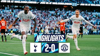 TOTTENHAM HOTSPUR 2-0 MANCHESTER UNITED // PREMIER LEAGUE HIGHLIGHTS