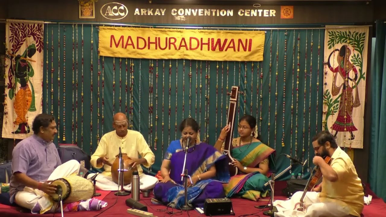 Madhuradhwani-Sri TRS94th Birthday  Concert Salem Dr. Gayathri Venkatesan vocal. Part 01