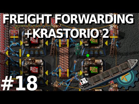 Factorio Freight Forwarding K2 20x #18 — Red Circuits!