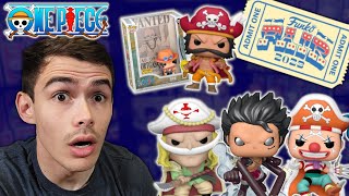 HUGE One Piece Wave Announced Funko Fair 2023! | Release Dates | (Gold Roger, Whitebeard, Buggy)